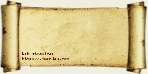 Milana Prokopović vizit kartica